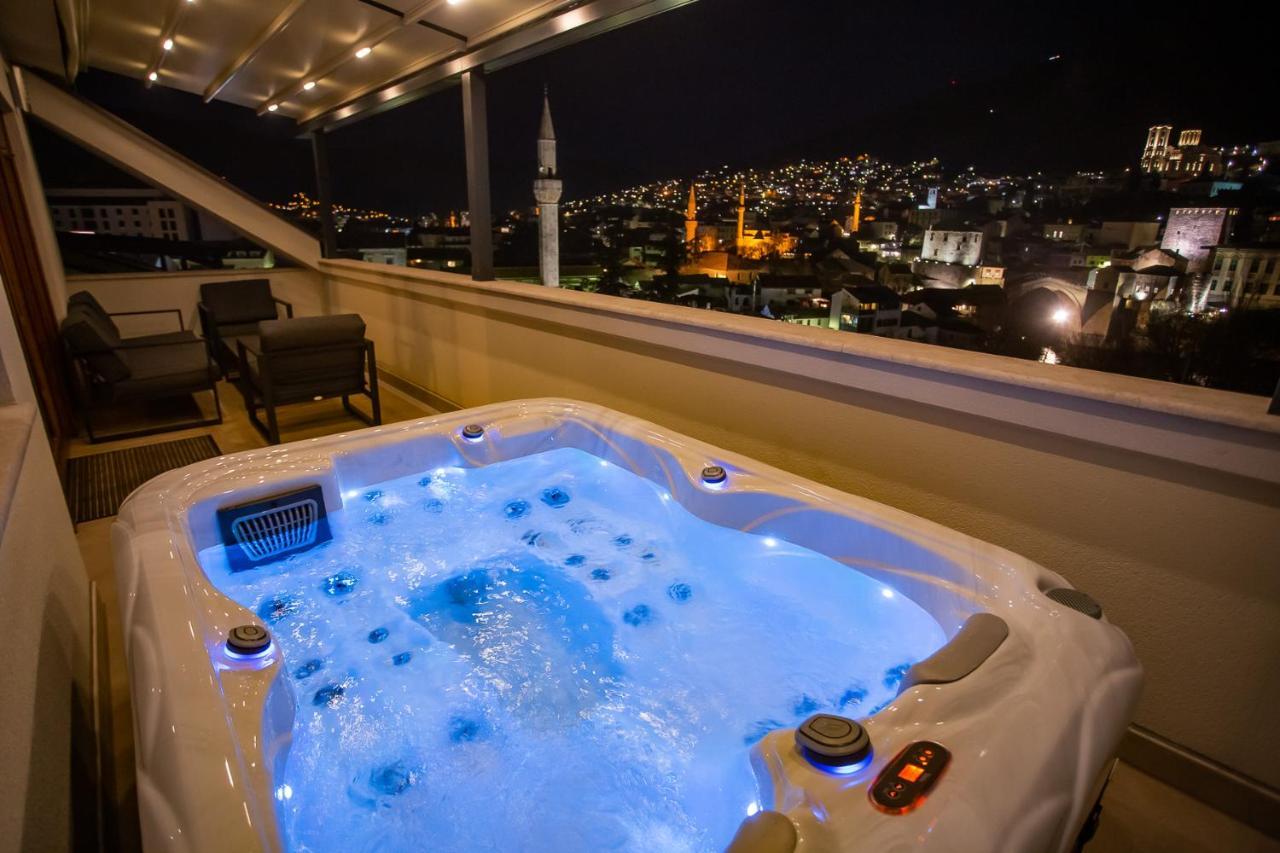 Sky Penthouse Old Bridge With Sauna And Jacuzzi Мостар Экстерьер фото